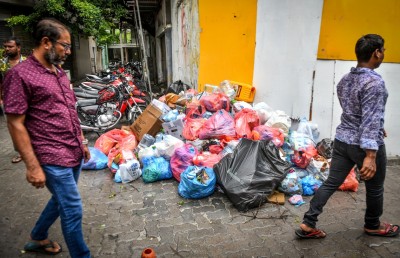 ކުނި އުކާނުލެވި، މާލޭގެ ބައެއް ސަރަހައްދު ގޮނޑުވެއްޖެ