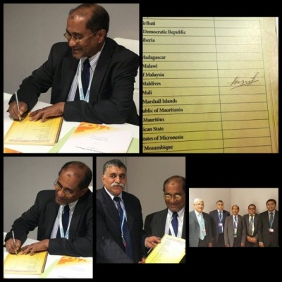 އިންޓަނޭޝަނަލް ސޯލާ އެލައަންސުގެ ފުރަތަމަ ބައިވެރިއަކަށް ރާއްޖެ