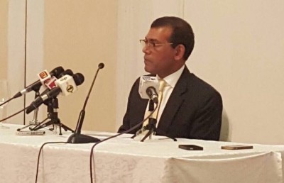 އެމްޑީޕީގެ ކެންޑިޑޭޓު ނެތް ނަމަ ދެ ސަރުކާރު އުފެދިދާނެ: ނަޝީދު