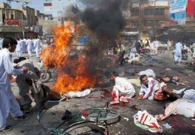 ޕާކިސްތާނުގައި 24 މީހުން މަރާލި ޓެރަރިސްޓް ހަމަލާތަކުގެ ޒިންމާ އަސްކަރު ޖަންޖަވީ ޖަމާއަތުން އުފުލައިފި