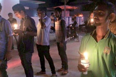 ދޭތެރެ ދޭތެރެއިން ކަރަންޓް ކެނޑޭތީ ވިލިނގިލީ ބަޔަކު އިހްތިޖާޖުކޮށްފި