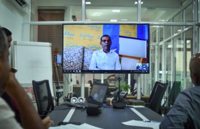 އެއް ކެންޑިޑޭޓާ މެދު އުއްމީދު ކަނޑާލަން އަދި ގާތްވެސް ނުވޭ: ނަޝީދު