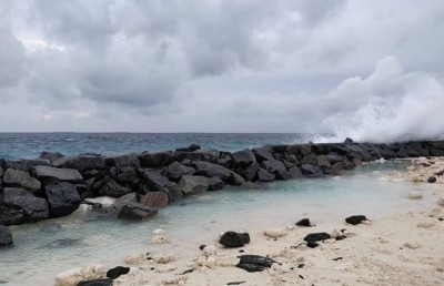 ކުޅުދުއްފުށީ އެއާޕޯޓް އަޅަން ހިއްކި ސަރަހައްދުގައި ހެދި ތޮށިގަނޑު ހަލާކުވެއްޖެ