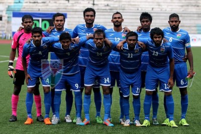 ތަމްރީނުތަކުގެ ފުރަތަމަ މެޗުން ގައުމީ ޓީމު ބަލިވެއްޖެ