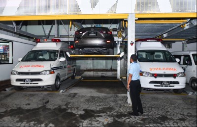 އޭޑީކޭ ހޮސްޕިޓަލްގައި ގާއިމް ކުރި މެކޭނިކަލް ޕާކިން ސިސްޓަމް އާންމުންނަށް ހުޅުވާލައިފި