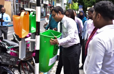 މާލޭގައި 900 އަށް ވުރެ ގިނަ ޑަސްބިން ބަހައްޓަނީ
