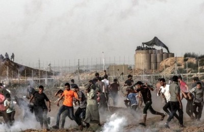 މުޒާހަރާތަކަށް ދަރުއަޅައި އަންދަނީ އީރާނުން: އިޒްރޭލު