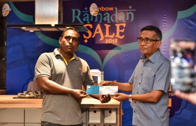 ރެއިންބޯގެ ރޯދަ ސޭލްގެ ނަސީބުވެރިން ހޮވައިފި
