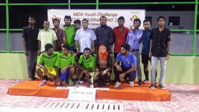 އެމްޑީއޭ ޔޫތު ޗެލެންޖް ފުޓްސަލް މުބާރާތުގެ ޗެމްޕިއަންކަން ކާނޑެއްދޫ އޭއޯ ޓީމް ހޯދައިފި