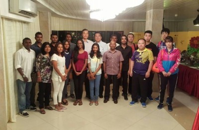 ޓީޓީ ޓީމު ސާފް ގޭމްސްއަށް ތައްޔާރު ކުރުމަށް ޗައިނާގެ ޓީމެއް މާލޭގައި