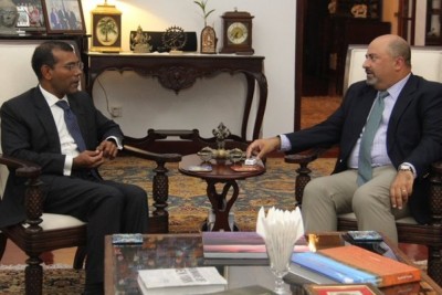 ލަންކާގެ ސިޔާސީ އެއްވެސް ލީޑަރަކު ނަޝީދާ ބައްދަލެއް ނުކުރައްވާ: ލަންކާގެ ޚާރިޖިއްޔާ