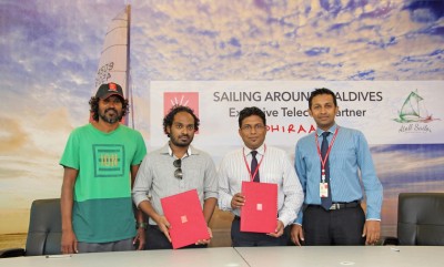 ސެއިލިން އެރައުންޑް މޯލްޑިވްސް"ގެ ޓެލެކޮމް ޕާޓުނަރަކަށް ދިރާގު