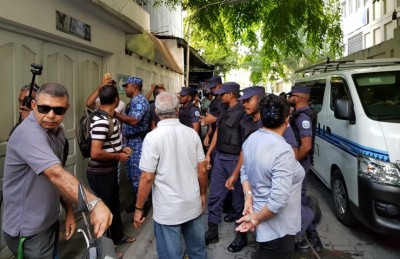 ކެމްޕޭން ކުރަން ލިބިފައި އޮތީ ހަރުގޭގެ ހަތަރު ފާރުން އެތެރެ: އެމްޑީޕީ