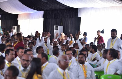 ދޮޅު އަހަރުގެ މުއްދަތަކަށް އެއްބައިވަންތަކަމުގެ ސަރުކާރެއް އުފައްދަން އެމްޑީޕީގެ މެނިފެސްޓޯގައި ހިމަނައިފި