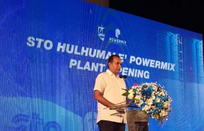 ރާއްޖޭގެ އެންމެ ބޮޑު ރެޑީ މިކްސް ޕްލާންޓް އެސްޓީއޯ އިން ހުޅުމާލޭގައި ހުޅުވައިފި