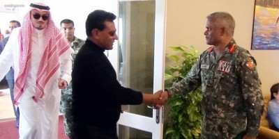 ޗީފް އޮފް ޑިފެންސް ސައުދީއަށް ކުރެއްވި ރަސްމީ ދަތުރުފުޅަށް ފަހު އެނބުރި ރާއްޖެ ވަޑައިގެންފި