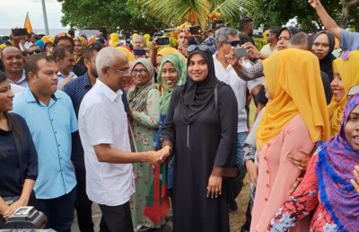 އިބޫ އަށް އައްޑޫން ހޫނު މަރުހަބާއެއް ކިޔައިފި