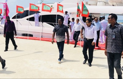 ފ. އަތޮޅުގެ މަޝްރޫއު ނުފެށެނީ "ހެޔޮ އެދޭ މީހުން" ގިނަވީމަ: ރައީސް