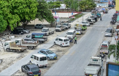 މަގު ހެދުމަށް ބަންދުކޮށްފައިވާ ސަރަހައްދުގައި ޕާކް ކުރުމާއި ދުއްވުން މަނާކޮށްފި