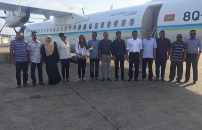 ފައިސަލް، ކެމްޕޭނަށް އދ. އަތޮޅަށް ވަޑައިގެންފި