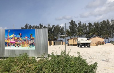 ހުޅުމާލޭގައި ވޯޓާ ތީމް ޕާކަކާއެކު ހަ ބުރީގެ ހޮޓާ އަޅަން ފަށައިފި