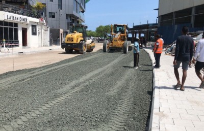 ބްރިޖާ ގުޅޭ މަގުތަކުގައި ތާރު އަޅަން ފަށާތީ ރައްކާތެރިވުމަށް ސަމާލުވާން އެދިއްޖެ