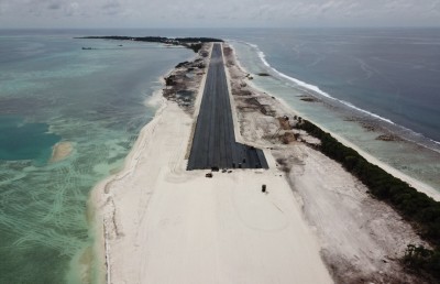 މާފަރު އެއާޕޯޓުގެ ރަންވޭ ނިންމައި ޓެސްޓު ފްލައިޓު ޖެއްސުމަށް ތައްޔާރުވަނީ