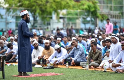 ބޮޑު ޖަމާއަތުގައި އީދު ނަމާދު ކުރުމަށް ހުއްދަ ހޯދަން އަންގައިފި