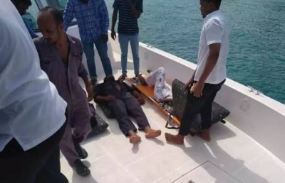 ތިލަފުށީގައި ކޮމްޕްރެސަރެއް ގޮވައި ތިން މީހަކަށް އަނިޔާވެއްޖެ