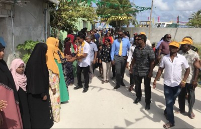 އިބޫގެ ރަށުން އިދިކޮޅު ކޯލިޝަނަށް ހޫނު މަރުހަބާއެއް