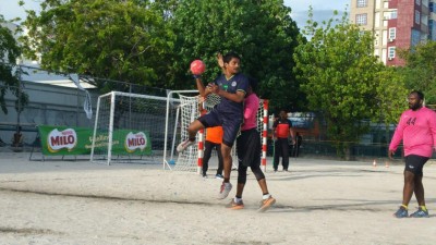 އިންޓަ އޮފީސް ހޭންޑްބޯލް މުބާރާތުގެ ސެމީއަށް ދަތުރުކުރި ޓީމުތައް ކަށަވަރުވެއްޖެ