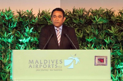 ޖީއެމްއާރަށް އެއާޕޯޓު ދިނުމަކީ އިކޮނޮމިކް ކްރައިމެއްގެ ގޮތުގައި ރައީސް ސިފަކުރައްވައިފި