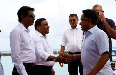 ވެރިކަމުގެ "ކޭކު ފަޅިކުރަން" ގާނޫނެއް ބޭނުންވަނީ ލީޑަރުންގެ މެދުގައި އިތުބާރު ނެތުމުން: ރައީސް ޔާމީން