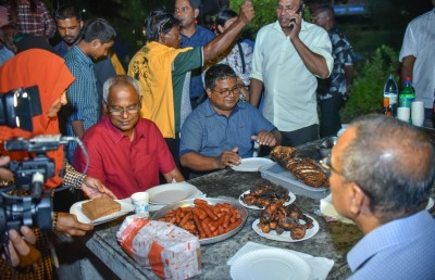 އިބޫއާ އެކު، ހުޅުމާލޭގެ ގިނަ ބަޔަކު ބާބެކިއު އަކަށް