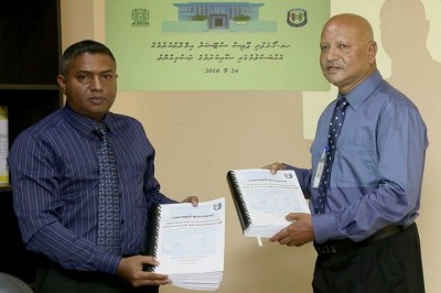 ހޯރަފުށީގައި ޕޮލިސް ސްޓޭޝަން އިމާރާތް ކުރަން އަމީން ކޮންސްޓްރަކްޝަނާ ހަވާލުކޮށްފި
