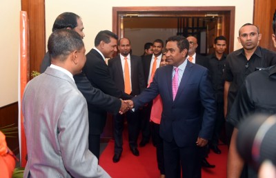 އެމްޑީއޭ އަދިވެސް އޮތީ އަޅުގަނޑުމެންނާ އެކު: ރައީސް ޔާމީން