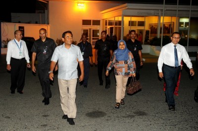ރައީސްގެ ދެކަނބަލުން މެލޭޝިއާ އަށް ކުރެއްވި ދަތުރުފުޅު ނިންމަވާލައިފި