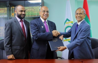 އިސްލާމިކް ޔުނިވާސިޓީއަށް އެއްބާރުލުން ދިނުމަށް ޑަބްލިއުއެފްއޭއައިއައިއެސް އާއެކު އެއްބަސްވެއްޖެ