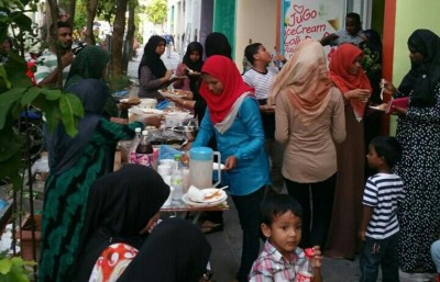މާހެފުމުގައި ހުޅުމާލެއިން ދައްކަނީ ނަމޫނާއެއް!