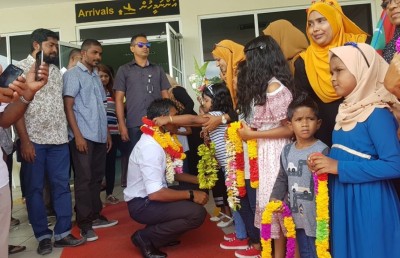ރަށުގެ މަރުހަބާއިން ފައިސަލް ފެންކަޅިކޮށްލައިފި