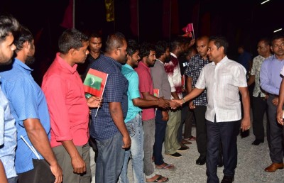 ރިޔާސީ އިންތިޚާބުގެ ކުރިން ކުޅުދުއްފުށީ އެއާޕޯޓް ނިމޭނެ ކަމުގެ އުންމީދު ބޮޑު: ރައީސް ޔާމީން