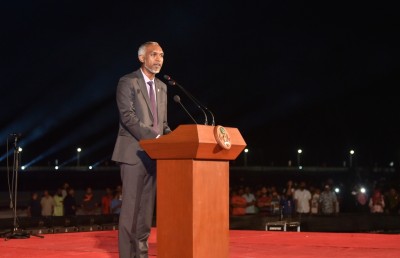 ބްރިޖު އުފަންކުރެއްވީ ރައީސް ޔާމީން، އެހެން އެއްވެސް ރައީސަކާ ގުޅުމެއް ނެތް: ޑރ. މުއިއްޒު
