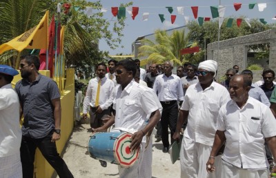 ކެމްޕެއިނަށް އިބޫ ގއ. އަދި ގދ. އަތޮޅަށް ފުރާވަޑައިގެންފި