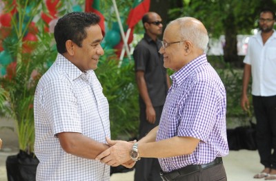 މައުމޫނާ ގުޅޭ ގޮތުން ތޯރިގް ދެއްކެވި ވާހަކައާ މެދު ރައީސް ޔާމީން ހިތްޕުޅު ހަމަނުޖެހިއްޖެ
