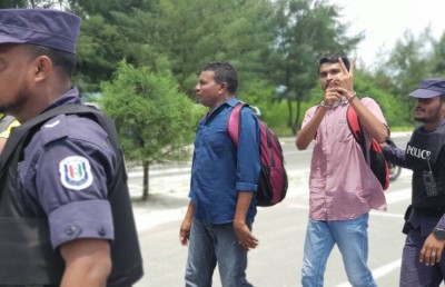 ކޮލަމާފުށީ 18 މީހުންނަށް ޓެރަރިޒަމްގެ ތުހުމަތުކޮށް، 15 ދުވަހަށް ބަންދު