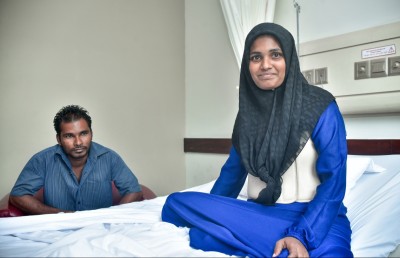 ތަހުމީނާ: ރާއްޖޭގައި ކުރި ބޮޑު އޮޕަރޭޝަނަށް ފަހު ހިތް ޝުކުރުން ފުރިފައި