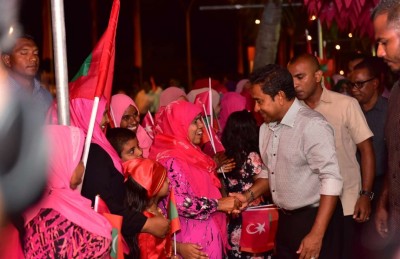 ބްރިޖް ހުޅުވާއިރު އިދިކޮޅު މީހުންނަށް ދައުވަތު ދޭނަން: ރައީސް ޔާމީން