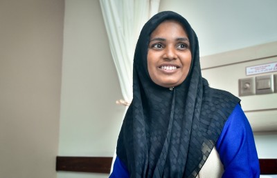 ތަހުމީނާ: ރާއްޖޭގައި ކުރި ބޮޑު އޮޕަރޭޝަނަށް ފަހު ހިތް ޝުކުރުން ފުރިފައި