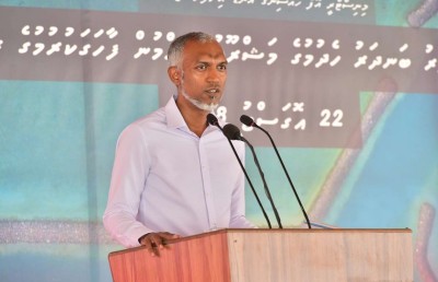 މާލޭގައި ތާރު އެޅުން ދެ ދުވަސް ތެރޭގައި ނިންމާނަން: މުއިއްޒު