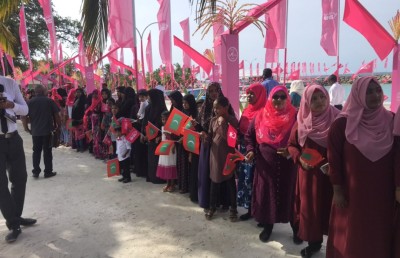 އިންތިގާލީ ތޮފިތަކެއް އަޅުގަނޑުމެންގެ ބޮލަށް ހެޔޮވަރެއް ނޫން: ރައީސް